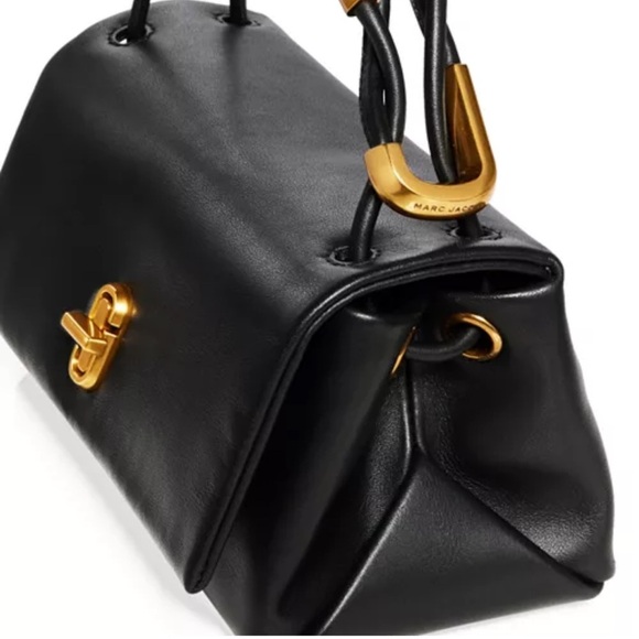 MARC JACOBS The Mini Dual Bag Black/Gold - Picture 6 of 13